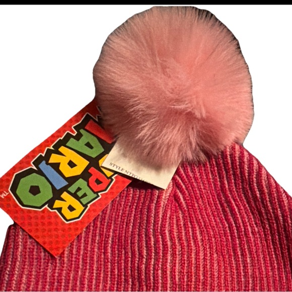 💜Super Mario PrincessPeach Beanie Size:OSFM - Picture 3 of 6
